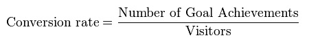 Conversion rate