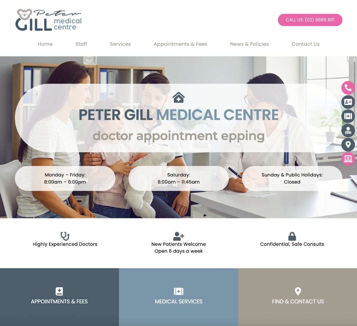 petergill Medical Website Cost